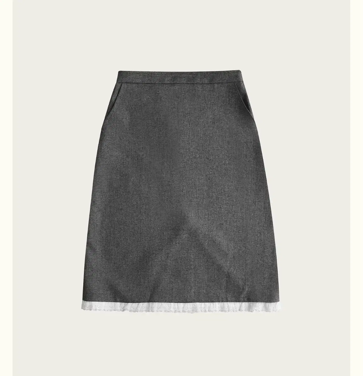 리본빛 Hidi Frill Skirt ribbonbit